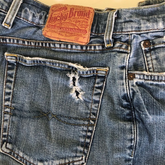 Men’s Lucky Brand Straight Leg Jeans - Picture 2 of 4